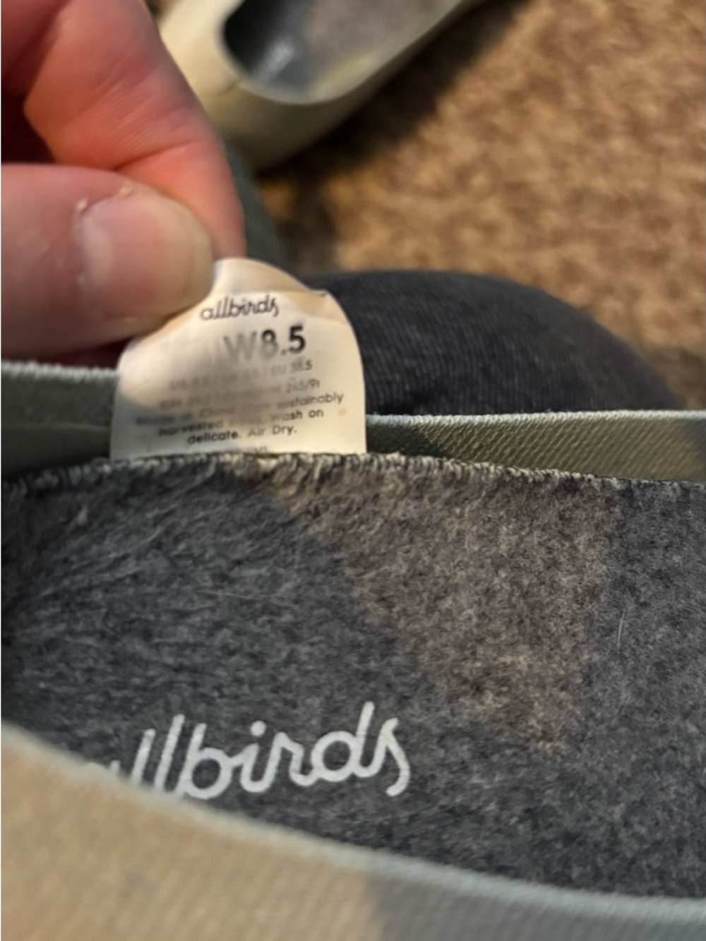 Allbirds Tree Breezers – Light Blue – Women’s 8.5 - Picture 8 of 10